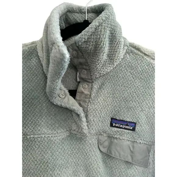 Patagonia Re-Tool Snap T PULLOVER Jacket Womens XS Fleece Pockets 25442 #5487 - Picture 6 of 15